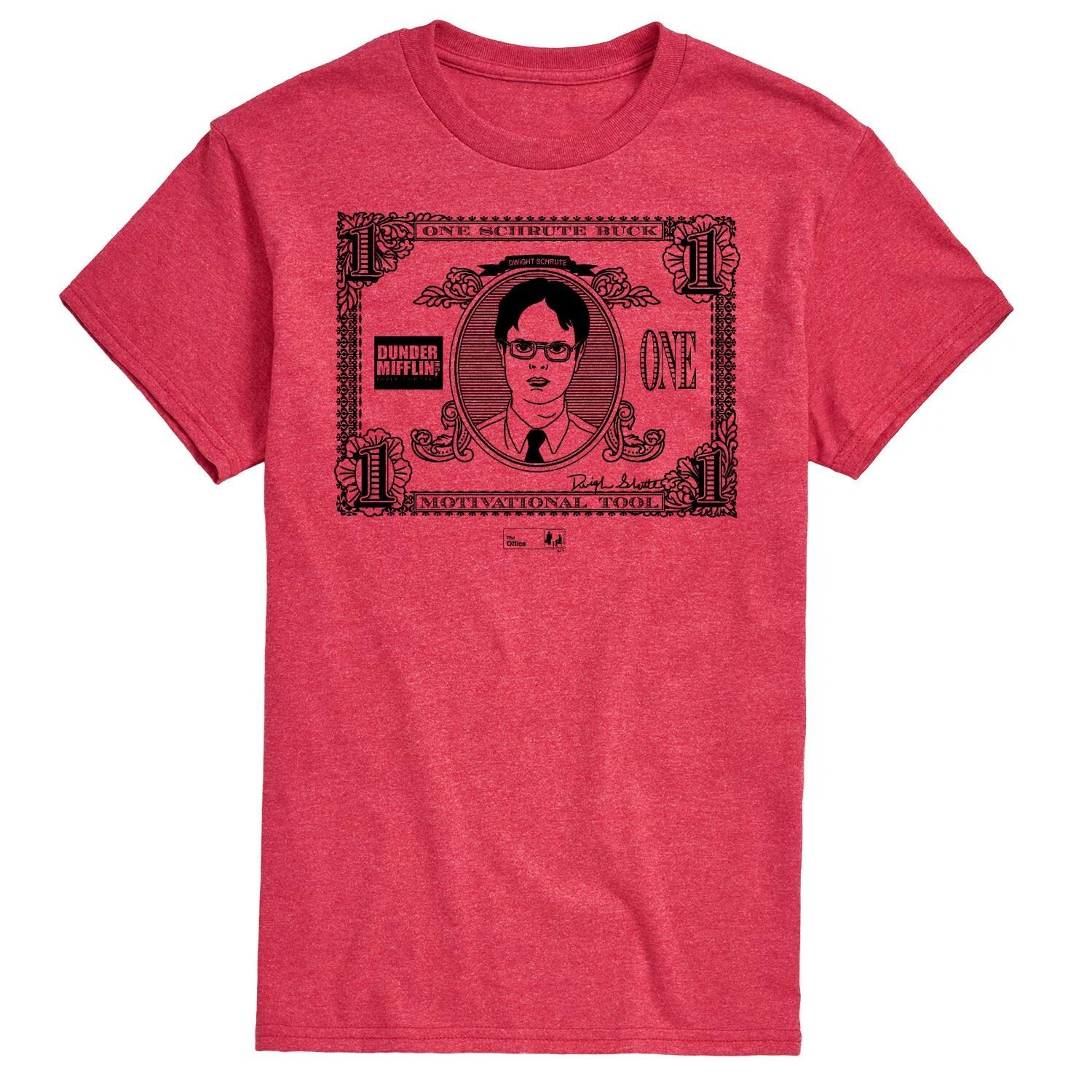 

Мужская футболка The Office One Schrute Buck Licensed Character