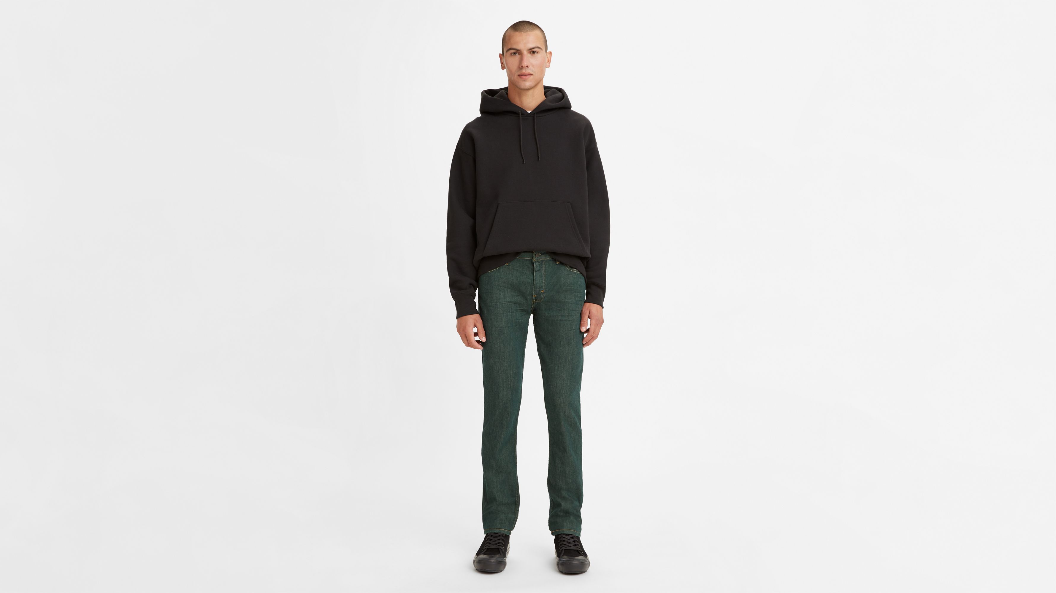 

511 Узкие мужские джинсы Levi's, цвет Rinsed Playa - Dark Wash