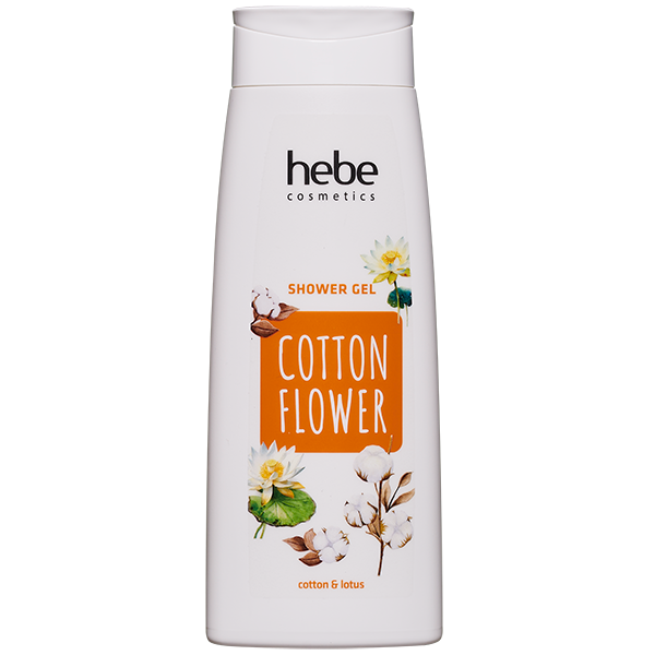 

Гель для душа, 250 мл Hebe Cosmetics Cotton flower cotton&lotus