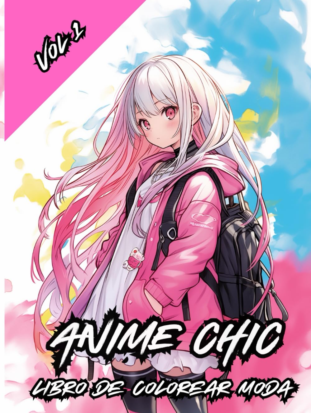 

Anime Chic: Libro para Colorear Chicas manga y Anime: colección de diseños únicos de moda al estilo anime y manga para adolescentes y adultos (Spanish Edition) (Independently published)