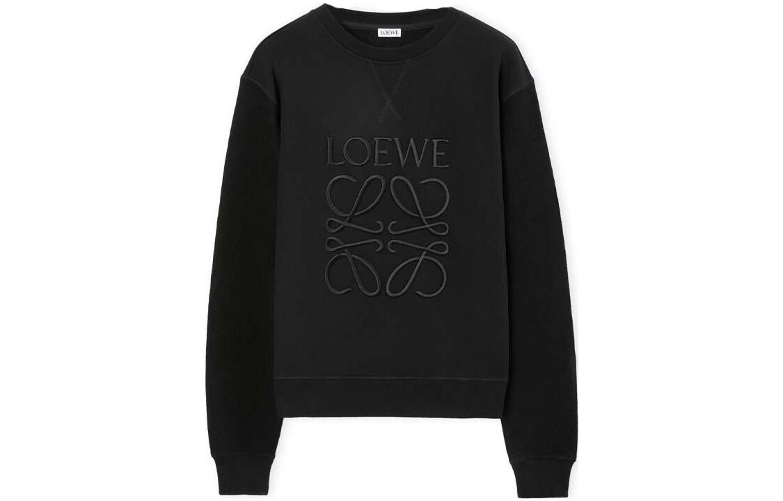 

Толстовка женская черная Loewe