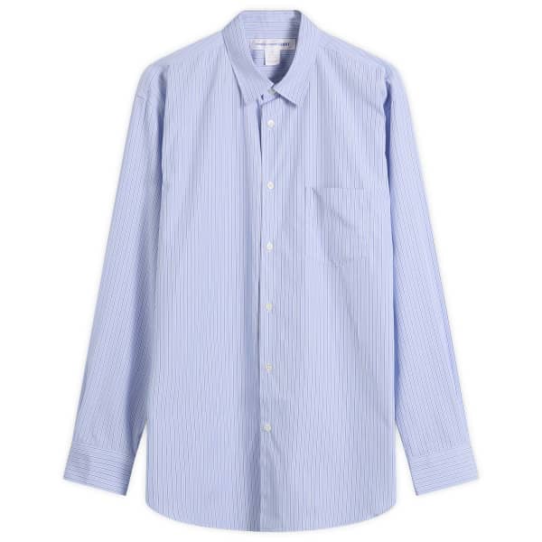 

Рубашка в полоску Yd Comme Des Garçons Shirt, синий