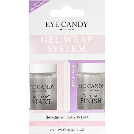 

Система обертывания ногтей гелем Eye Candy, 2 флакона по 10 мл, Goldwell