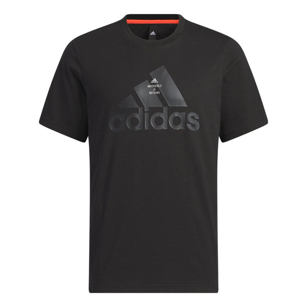 

Футболка с логотипом tech Adidas, черный