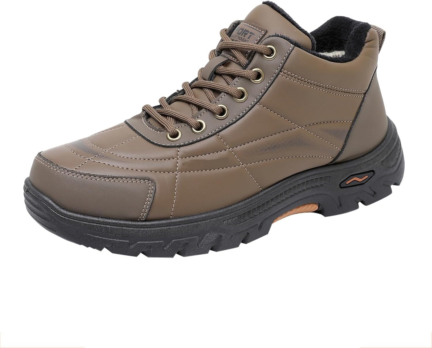 

Мужские походные ботинки Комфортные легкие походные туфли Водонепроницаемые ботинки для активного отдыха, треккинга, походов и альпинизма Generic, Coffee