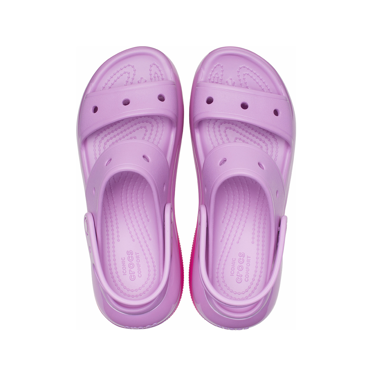 Сандалии с ремешком Bubbles Purple Crocs — фото 4