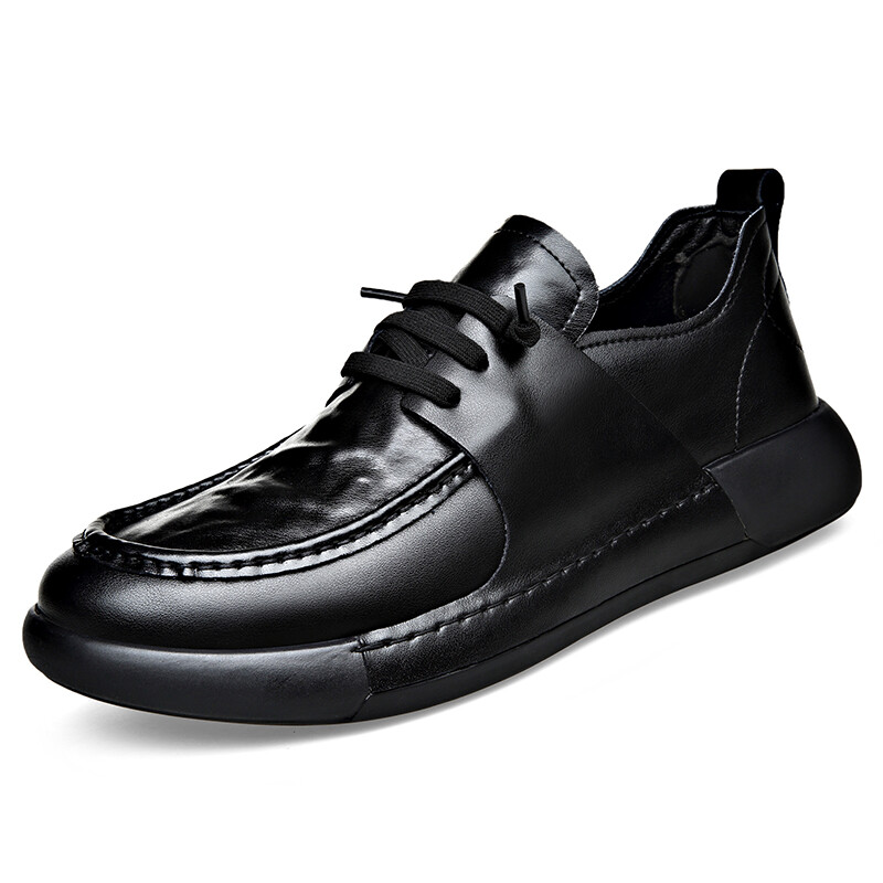 Туфли мужские Men"s Casual Men Low-Top Journey Of Inspiration, цвет Black Fleece-Lined — фото 2