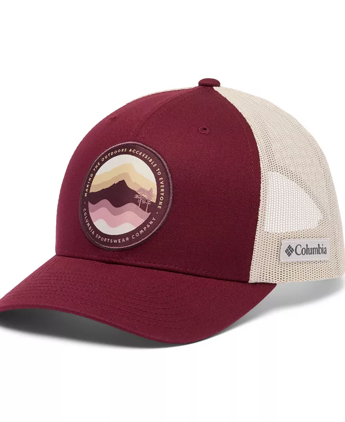 

Мужская кепка Snap Back с сетчатыми вставками Columbia, красный