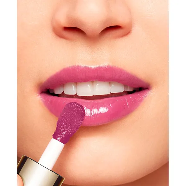Питательное тонированное масло для губ Lip Comfort Oil Clarins, цвет plum — фото 3