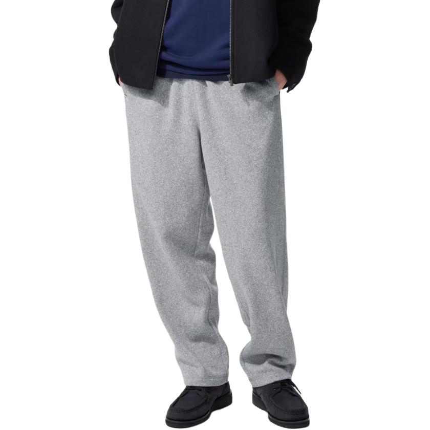 

Повседневные брюки унисекс серые UNIQLO, серый