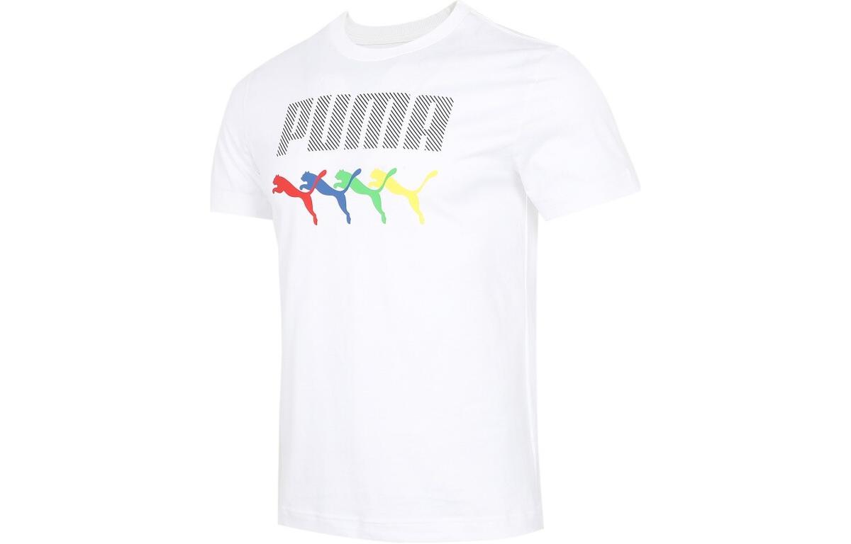 

Футболка унисекс белая Puma, белый