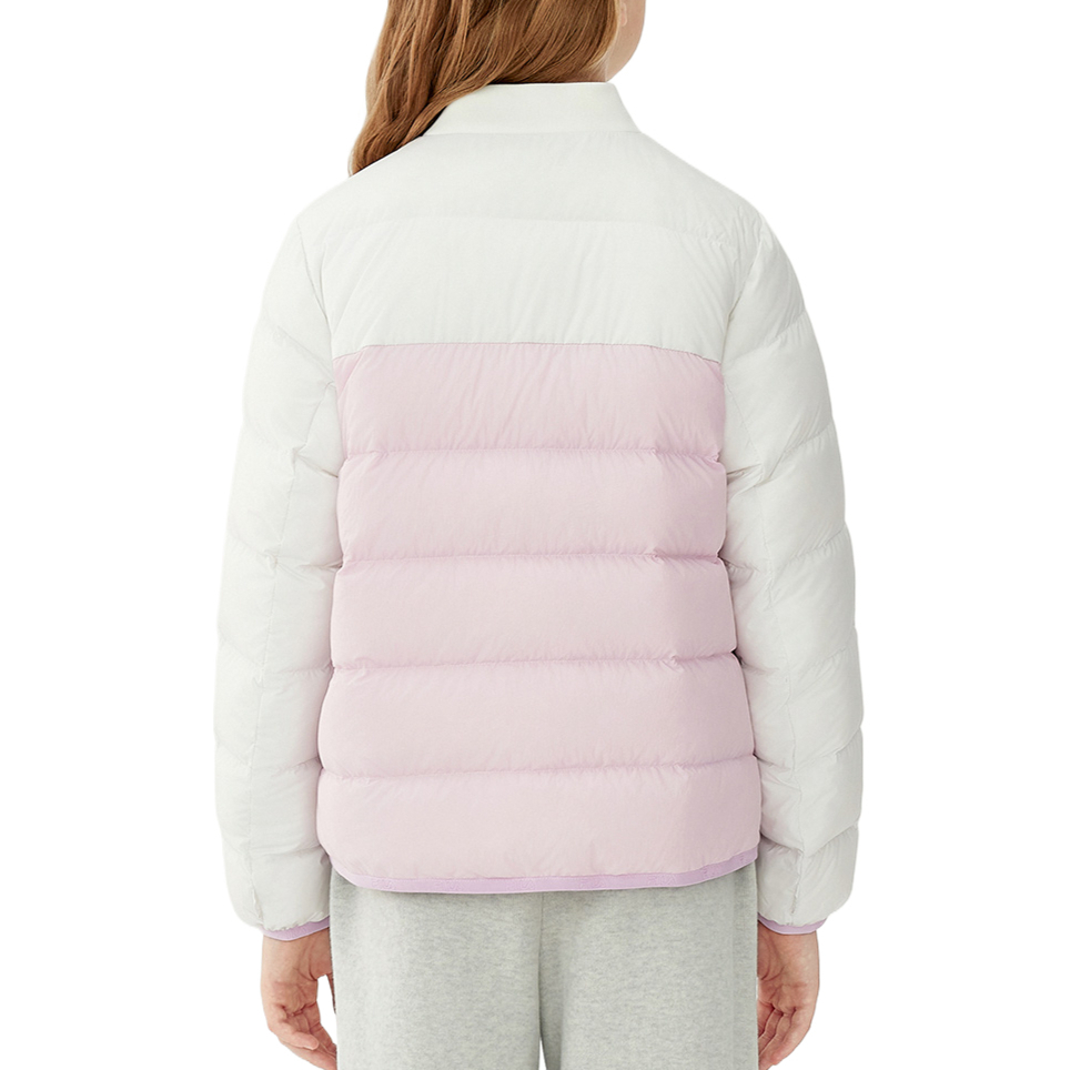 Пуховик классический повседневный комплект из 2 предметов kids' FILA KIDS, розовый — фото 4