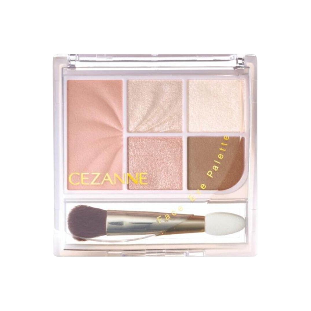 

Палетка теней для лица и глаз 2025 Summer Limited Edition, легко растушевывается, стойкая CANMAKE, #01 coral бежевый