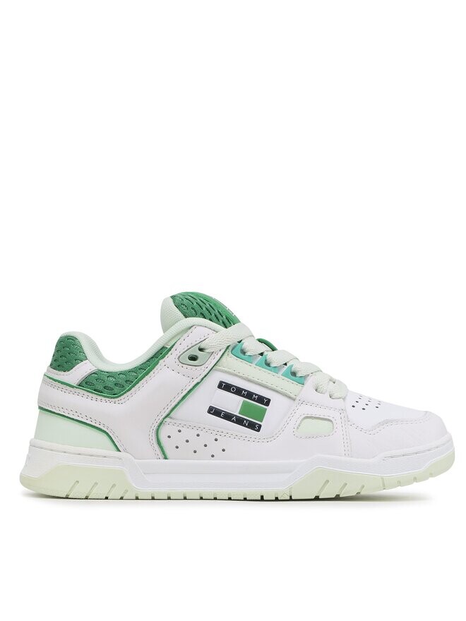 

Кроссовки Skate Sneaker EN0EN02129 Tommy Jeans, зеленый/белый