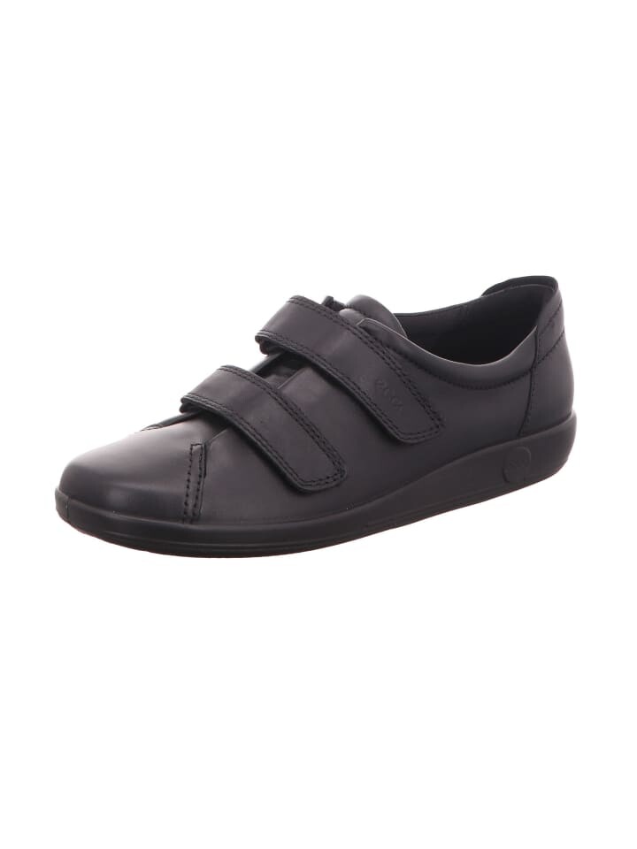 

Тапочки Ecco Soft 20, цвет black with black sole