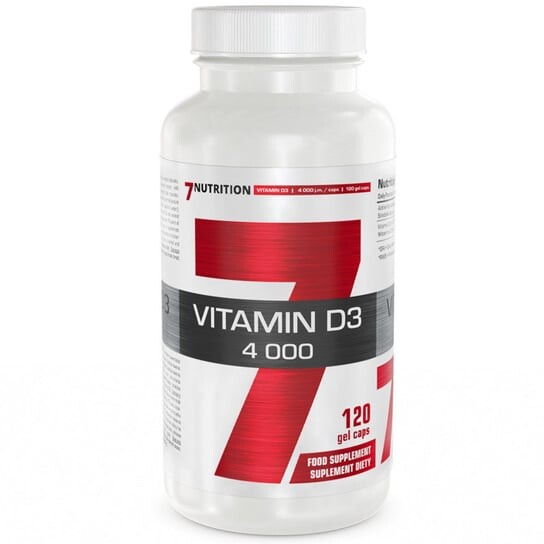 

7Nutrition, Витамин D3 4000 120 капс
