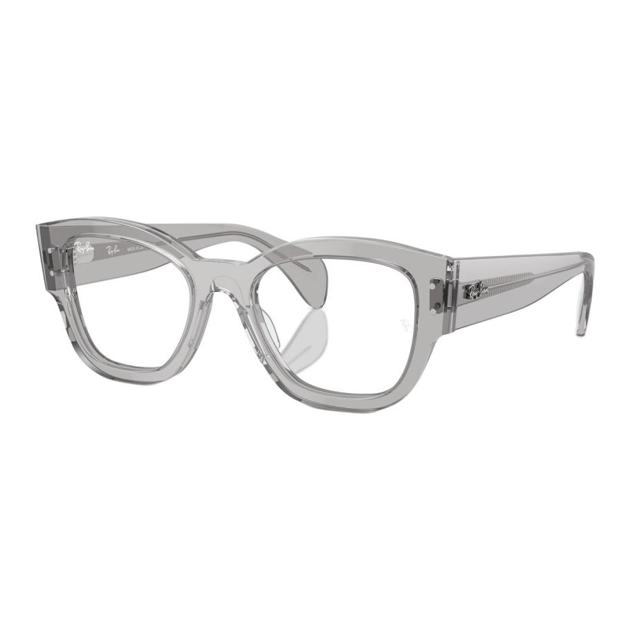 

RayBan Ацетатная оправа для очков неправильной формы мужская серая, Gray