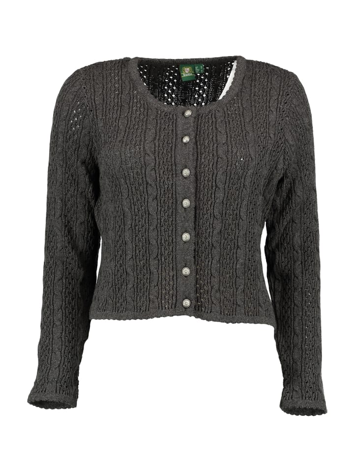 

Кардиган 457005-0771 антрацитового цвета OS-Trachten