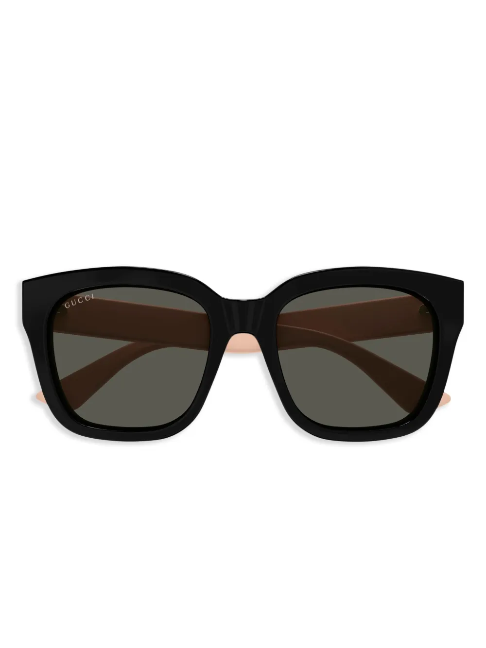 

Солнцезащитные очки в квадратной оправе Gucci, черный