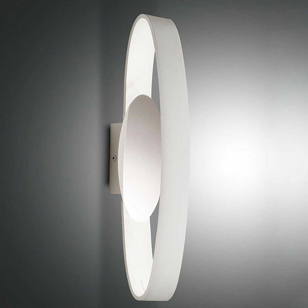 

Fabas Luce Светодиодный настенный светильник Gaby в белом и хромированном цвете 11Вт 990лм 530мм, белый