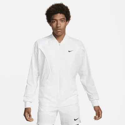 

Куртка Nike NikeCourt Advantage, белый/черный