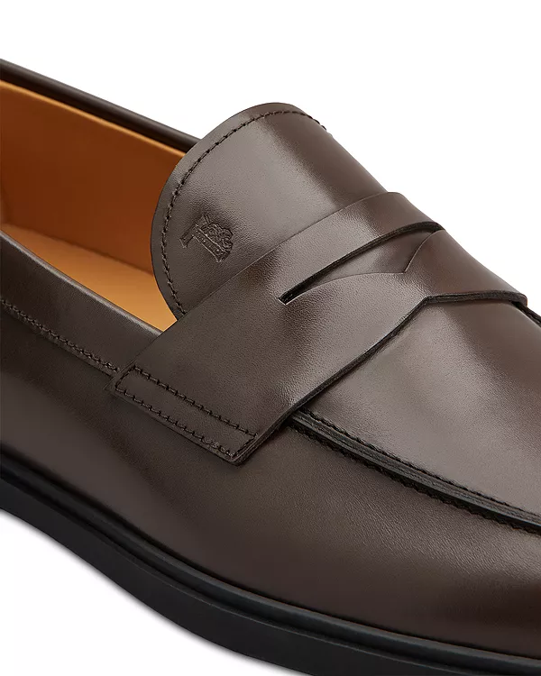 Мужские пенни-лоферы Mocassino Gomma Tod'S, коричневый — фото 4