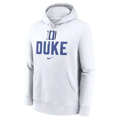 

Худи Nike Duke Blue Devils Primetime Club Campus, белый