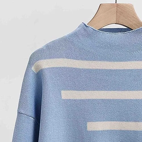 Спортивный костюм ribbed knit, Generic, 2 предмета, A02_blue — фото 2