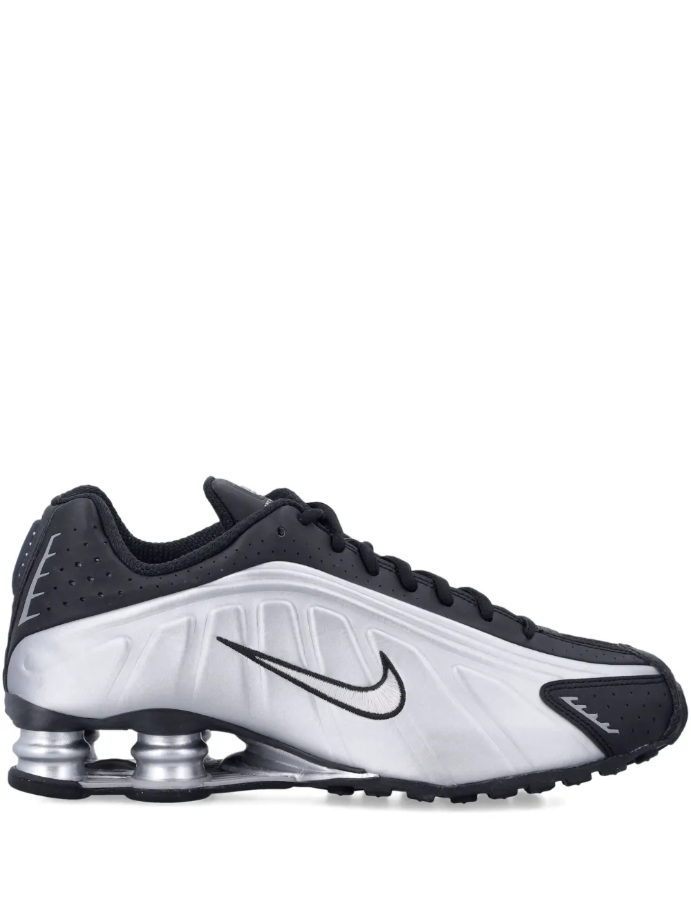 

Металлизированные кроссовки Shox Nike, серебристый