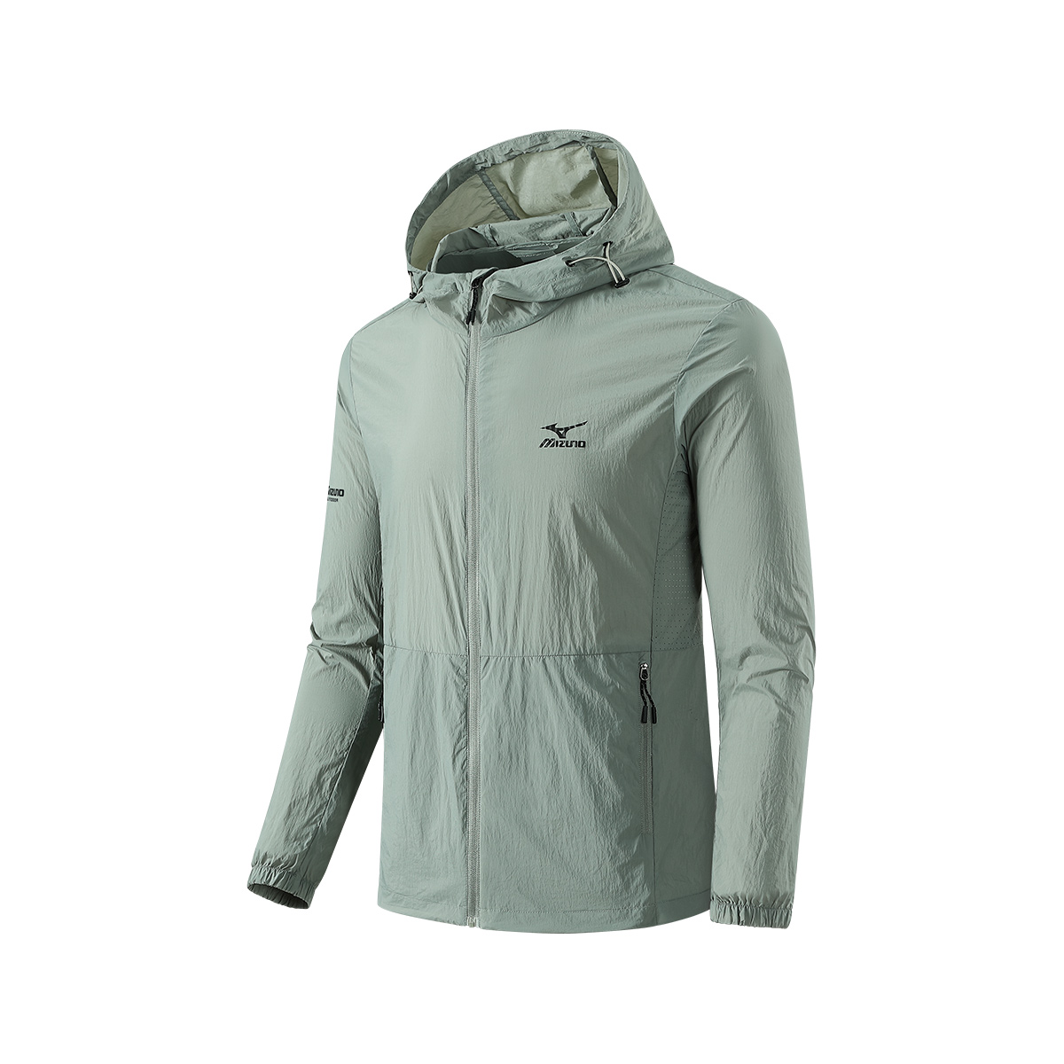 

Mizuno Ультрафиолетовая защитная одежда от солнца Unisex, Gray Green