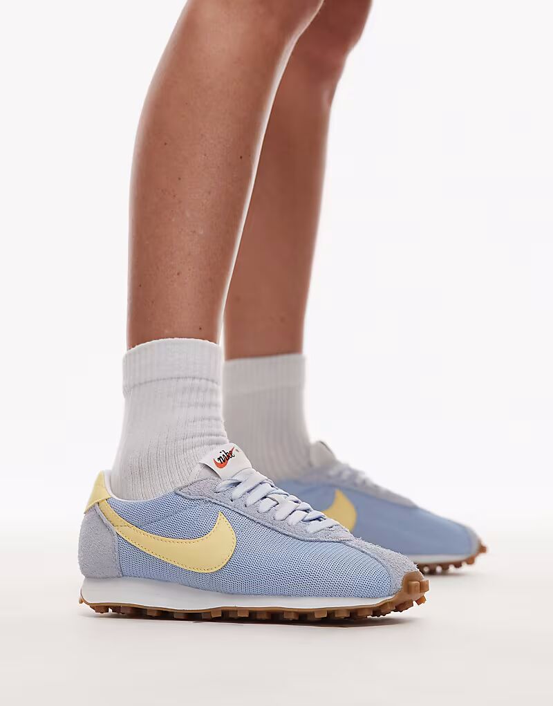 Кроссовки Nike LD-1000 SE светло-голубого и желтого цветов