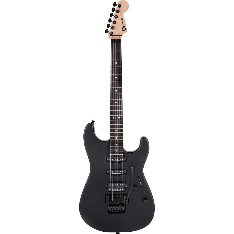 

Электрогитара Charvel Pro-Mod San Dimas Style 1 HSS FR E Sassafras Electric Guitar, Ebony Fingerboard, Satin Black