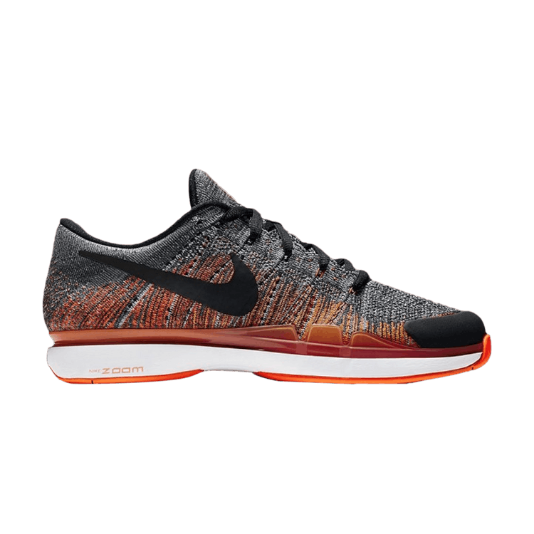 

Кроссовки Zoom Vapor Flyknit 'Dark Grey Tart', серый