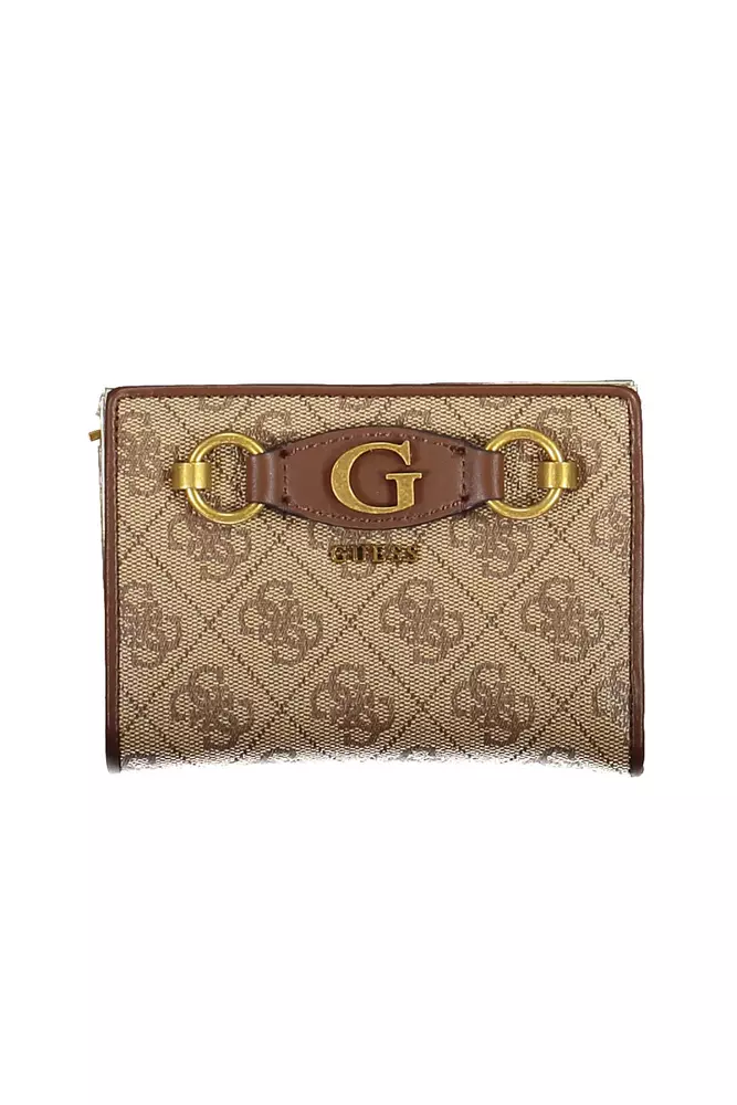

Бежевый полиэтиленовый мужской кошелек Guess Shoes