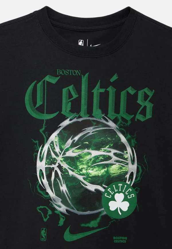 Футболка nba boston celtics, спортивная футболка унисекс Nike Performance, Black — фото 3