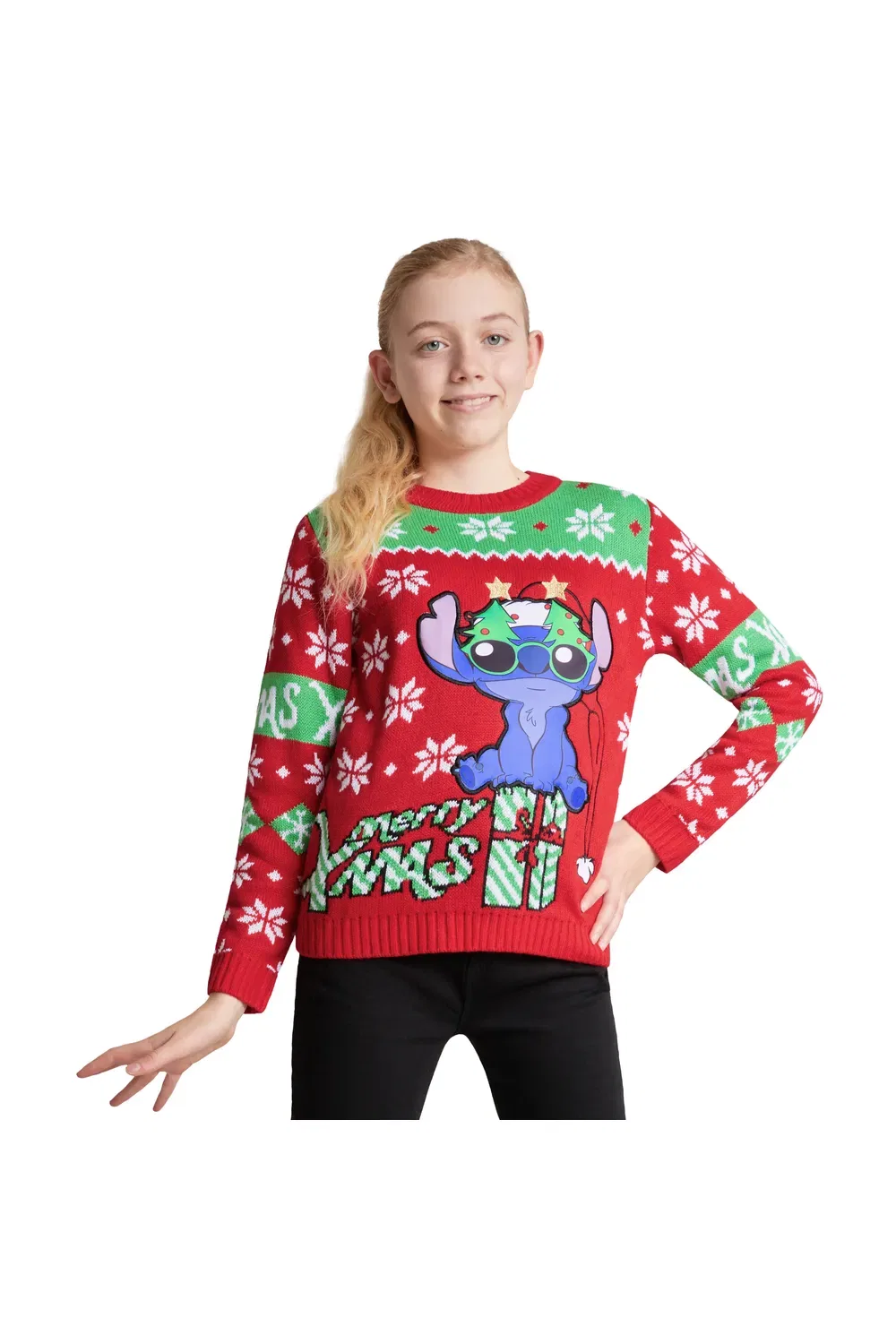 Детский джемпер Stitch Disney, красный