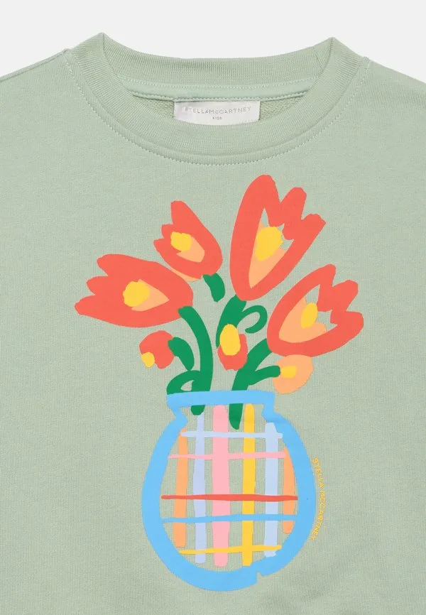 Толстовка Stella Mccartney Kids, Green — фото 4
