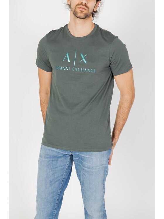 

Рубашка Armani Exchange, зеленый
