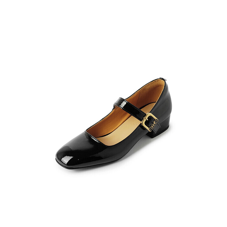 

Туфли Мэри Джейн женские Quicheshoes, цвет Burgundy