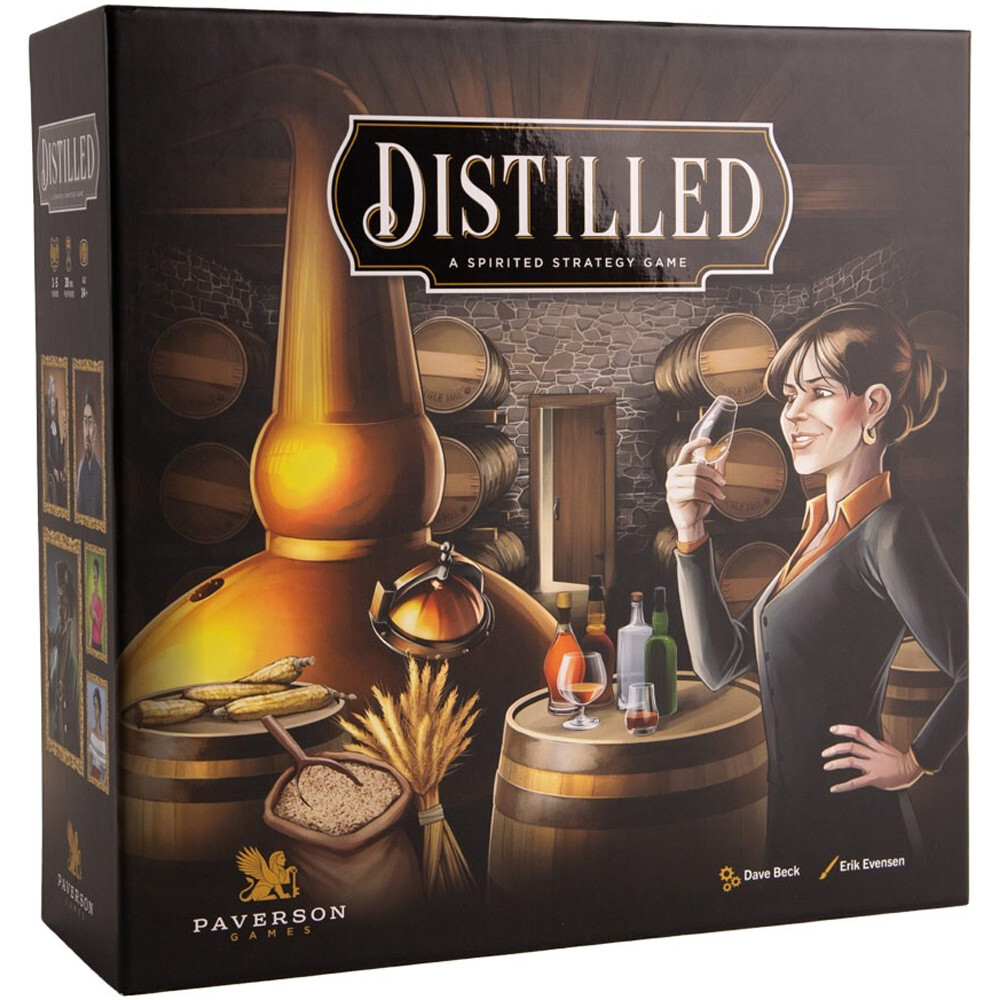

Настольная игра Paverson Games Distilled: A Spirited Strategy Game