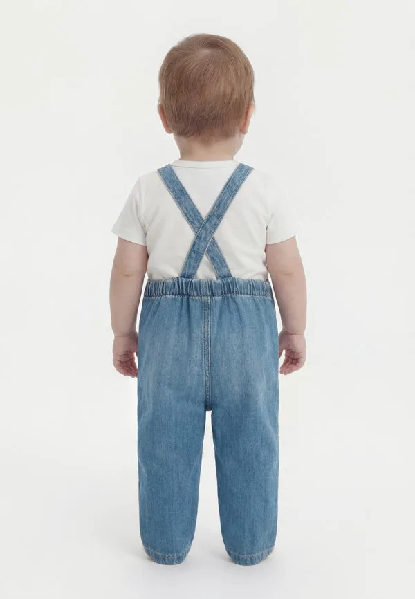Комбинезон унисекс с воздушным шариком Gap, Medium Wash — фото 2