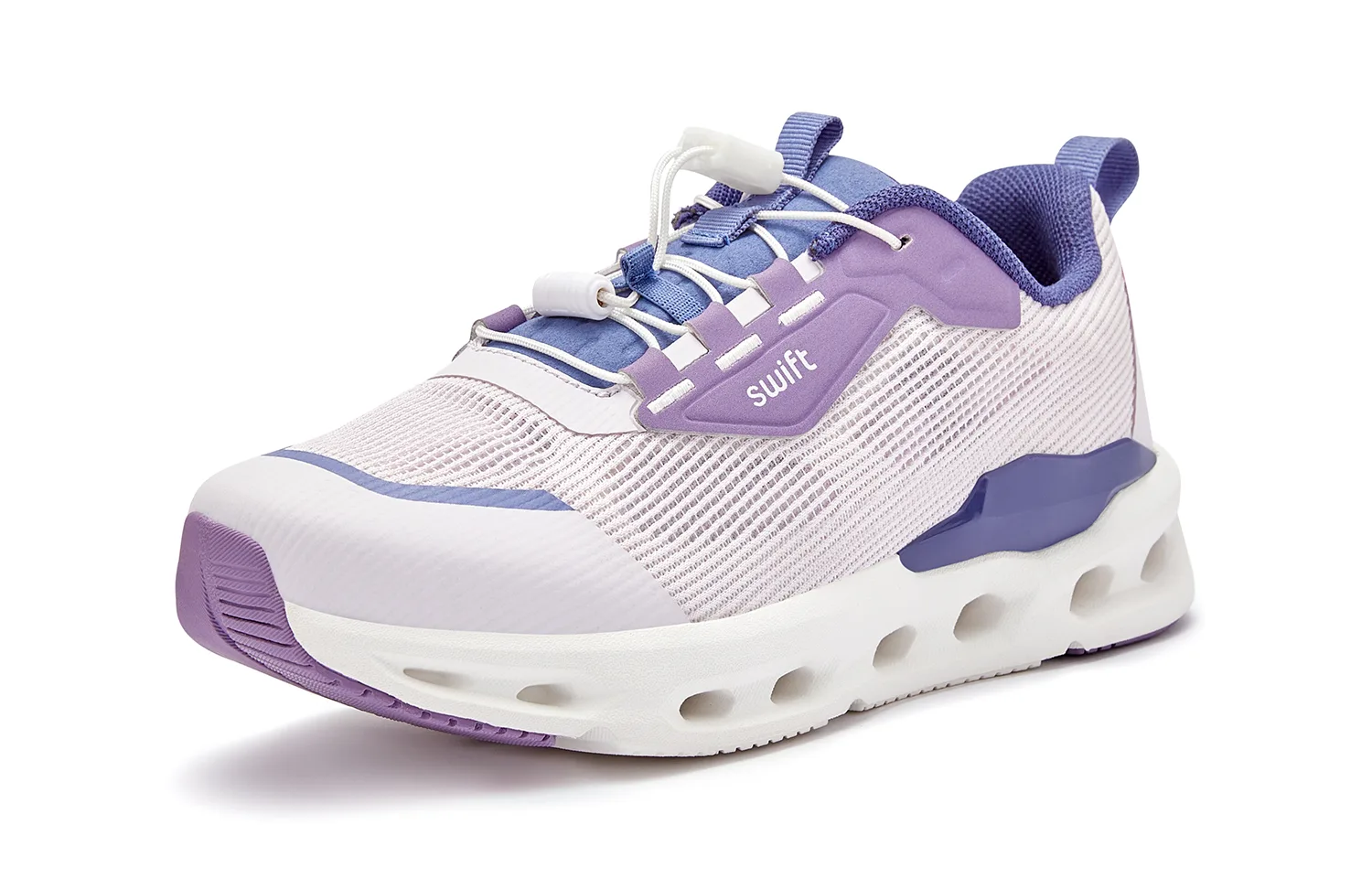 Кроссовки для бега Rebound Support Low top Kids' SWIFT, Gray Grape Purple