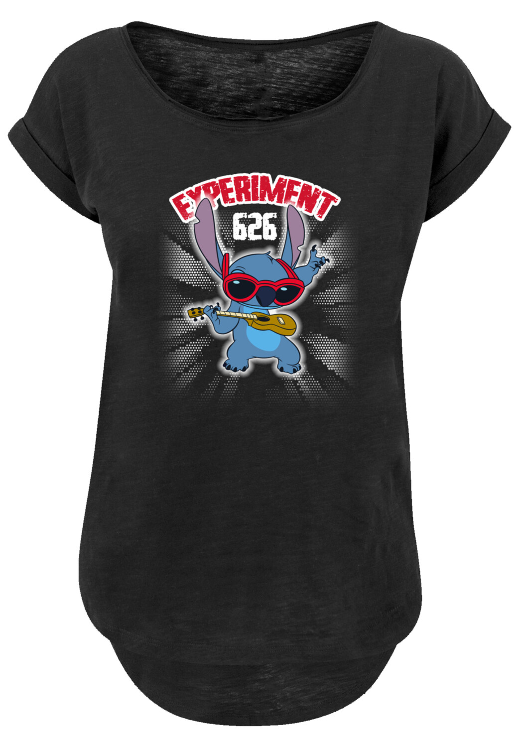 

Футболка F4NT4STIC Disney Lilo & Stitch Rockstar, черный