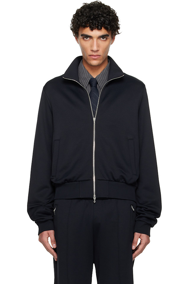 

Our Legacy Черная мафиозная куртка