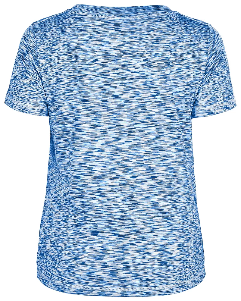 

Синяя с блестками женская футболка New Era New York Giants Space-Dye