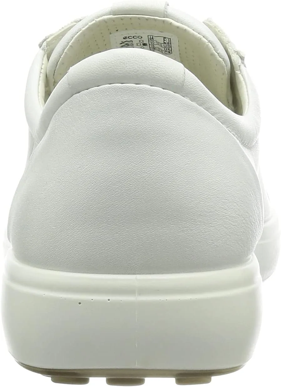 Мужские кроссовки ECCO Soft 7 M на шнуровке, белый — фото 3