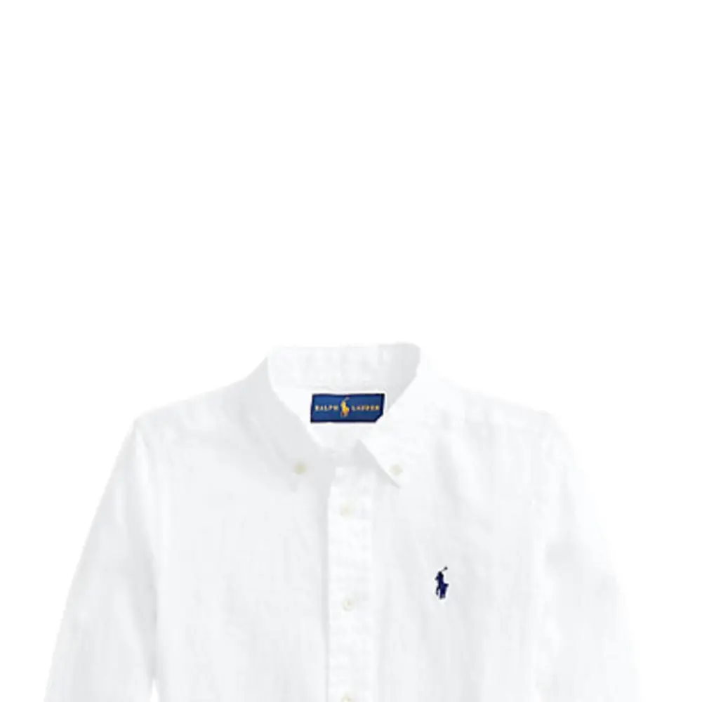Футболка весна осень Kids' Polo Ralph Lauren, белый — фото 4