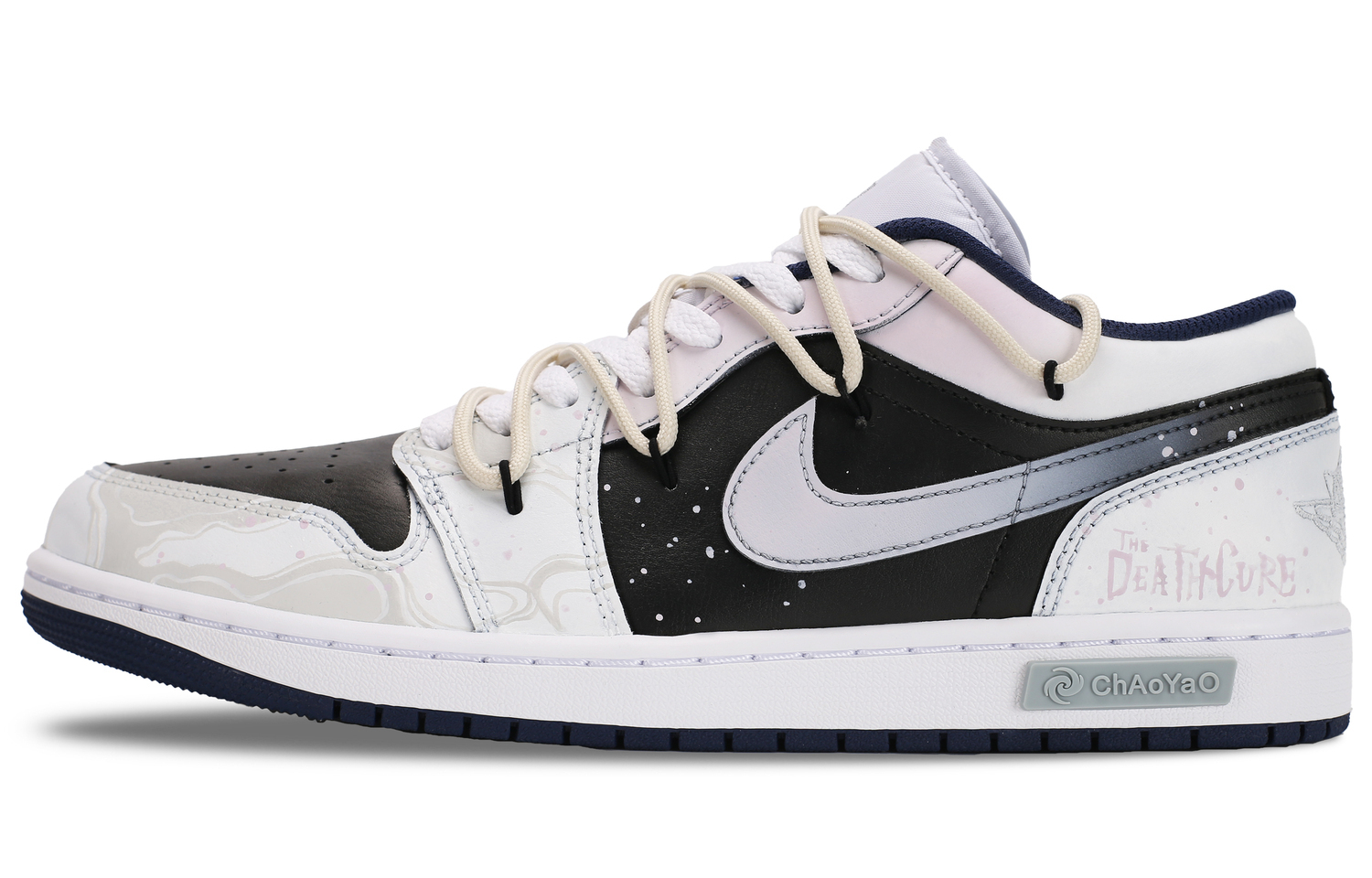 

Jordan Амортизирующие нескользящие износостойкие низкие кроссовки Vintage Basketball Shoes мужские черный белый