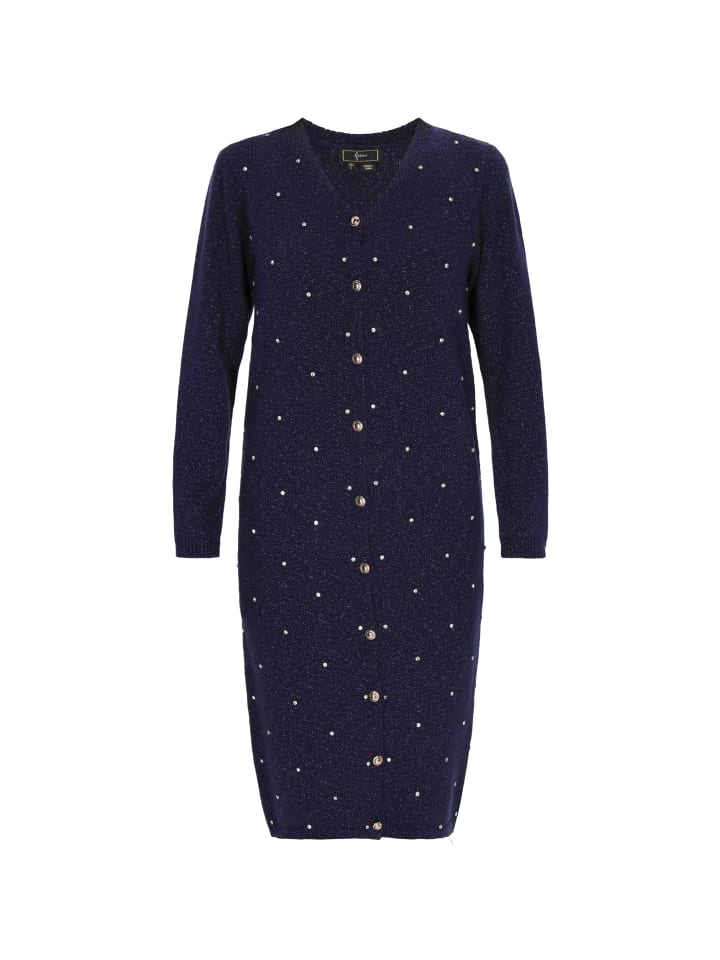 

Женский кардиган темно-синего цвета faina