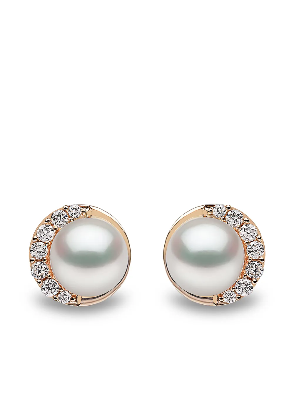 

Серьги Trend из желтого золота с жемчугом и бриллиантами Yoko London, золотой